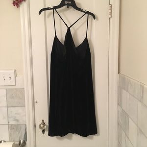 Madewell velvet dress with some silk threads!